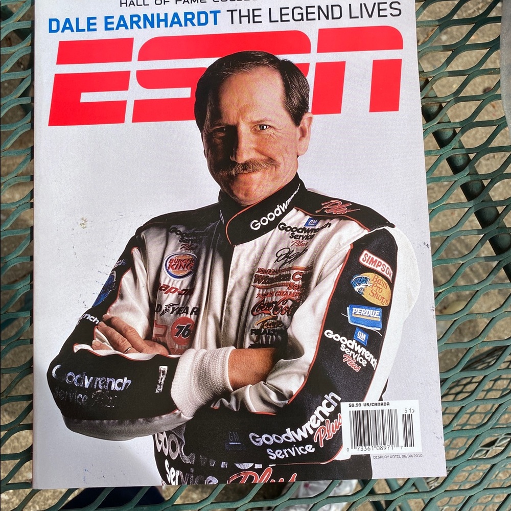 Magazine about Dale Earnhardt